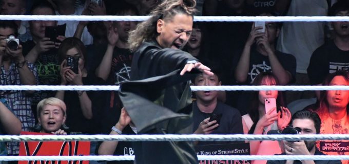 【WWE】東京初日のオープニングマッチで中邑真輔が華々しい勝利「WWEが帰ってきたぜ！イヤァオ！！」