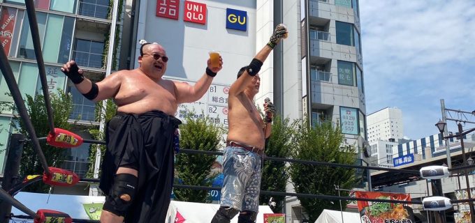 【大日本】8.5おかちまちパンダ広場イベントプロレス＜試合結果＞